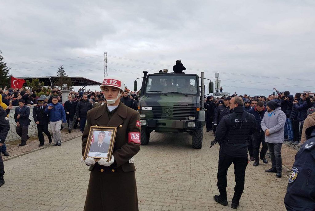 Tekirdağ’da Şehitlerimiz Gözyaşlarıyla Uğurlandı