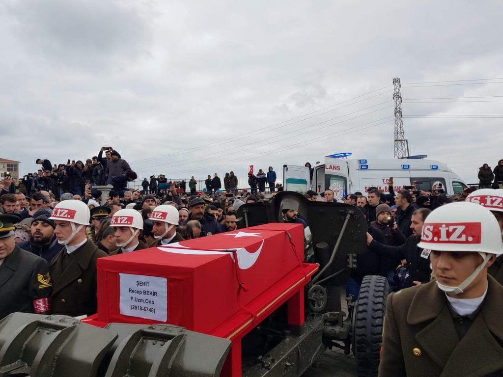 Tekirdağ’da Şehitlerimiz Gözyaşlarıyla Uğurlandı