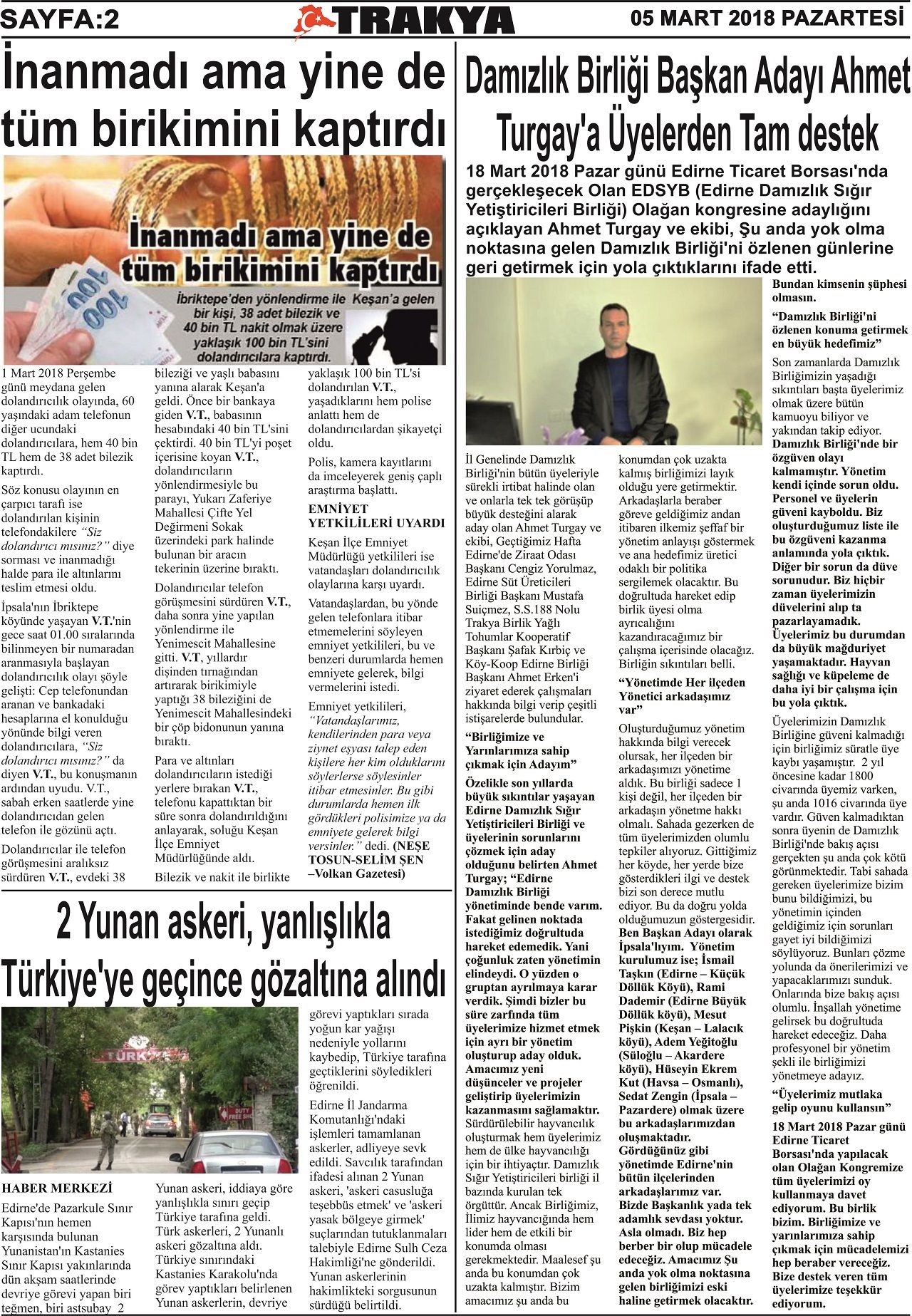 05 Mart 2018