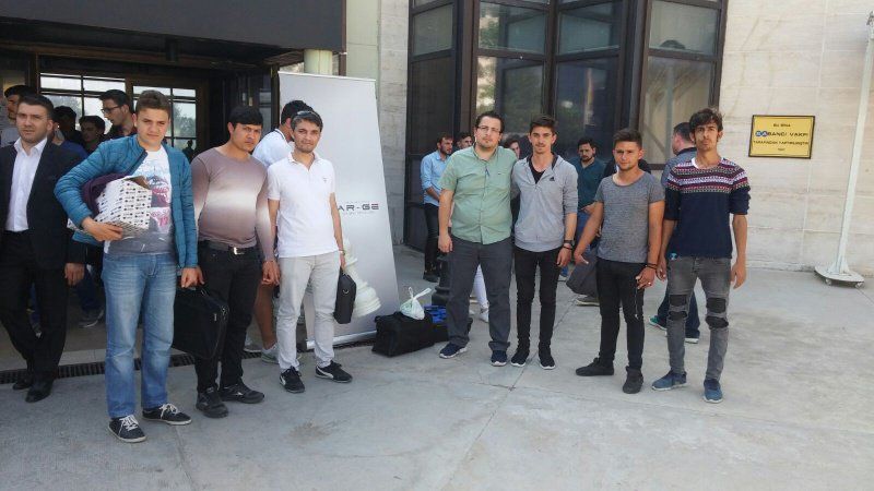 Şehit Er Mustafa Aydın Mesleki ve Teknik Anadolu Lisesi 4. RoboTrak Robot Yarışması ve Teknoloji Sergisine Katıldı.