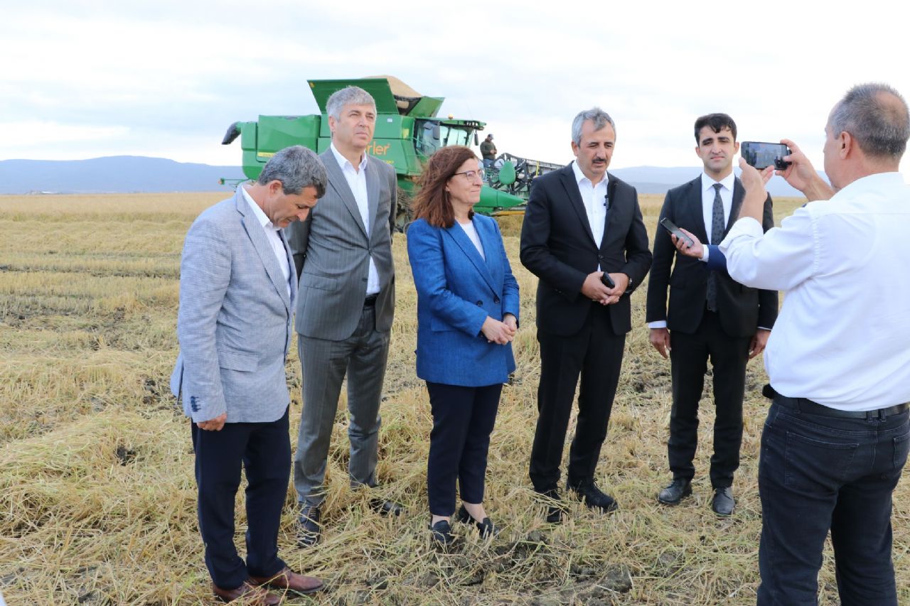 Sezer, Hasat Şenliğine Katıldı.