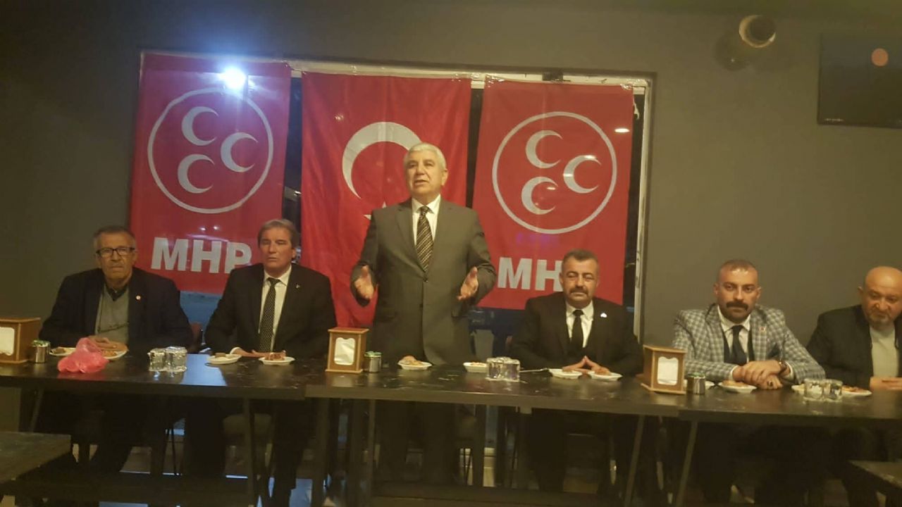 MHP İlçe Başkanları  Toplantısı İpsala'da Yapıldı.