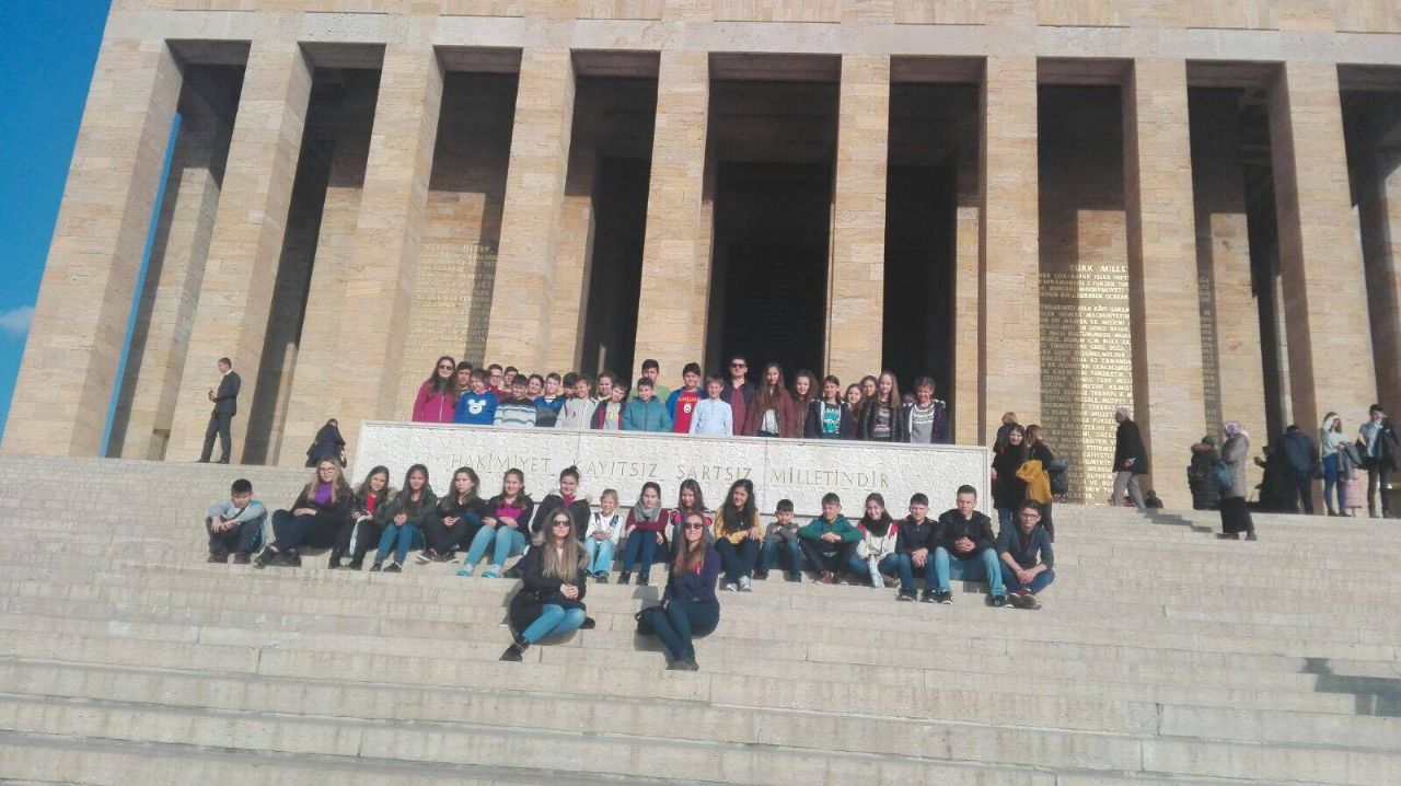 Anıtkabir’i Ziyaret Ettiler.