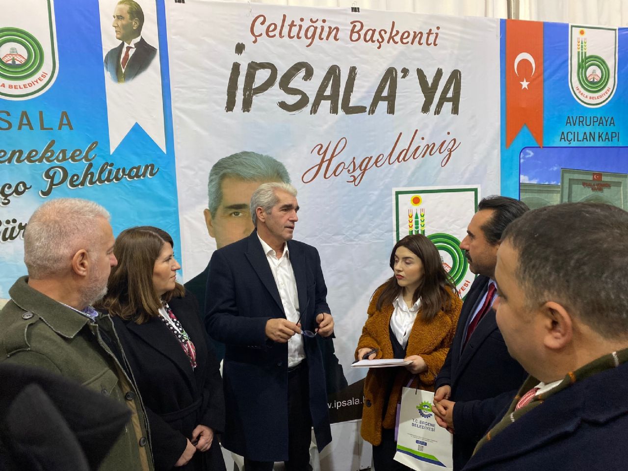 İPSALA Standına Büyük İlgi.