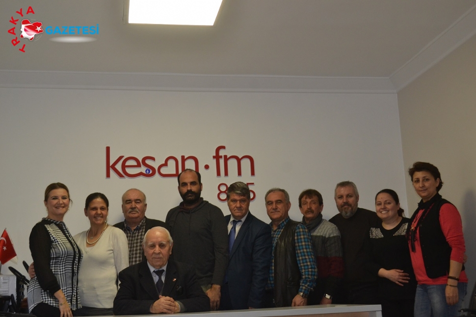 Yerel basın temsilcileri Keşan FM'de sorunlarını paylaştı