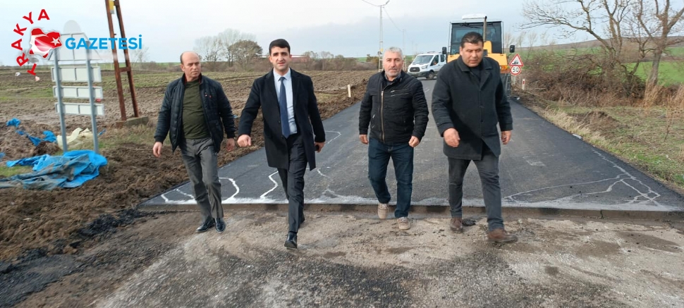 Sevgili,Hacıköy – Pazardere Yolunda İncelemelerde Bulundu.