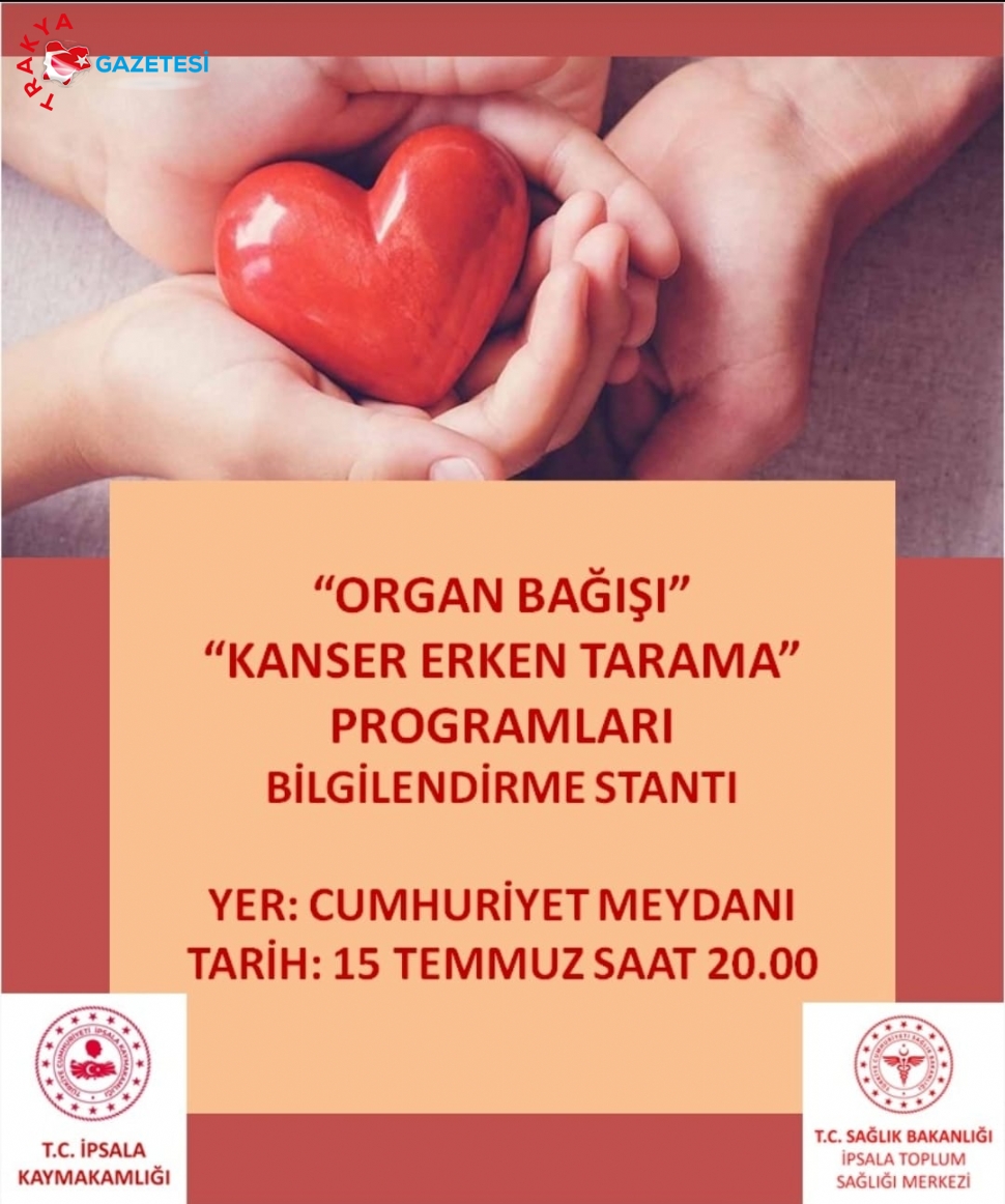 İpsala’da Organ Bağışına İlgi Artıyor.