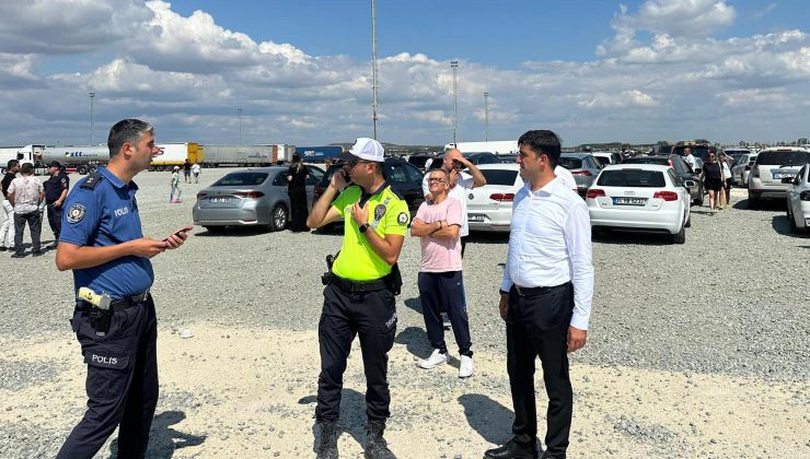 İpsala Sınır Kapısı’nda Yoğun Saatler…