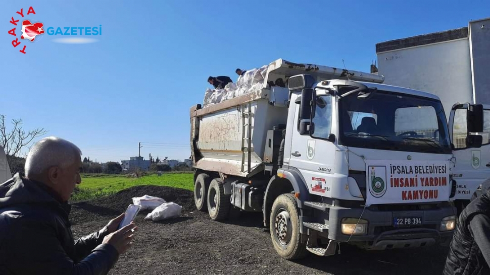 Odunlar Deprem Bölgesine Ulaştı 