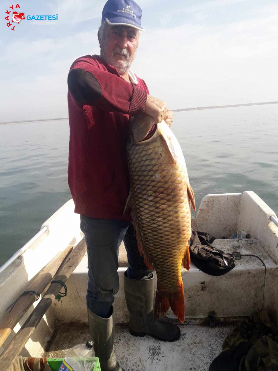 Hamzadere ‘den 16 KG Sazan Çıktı