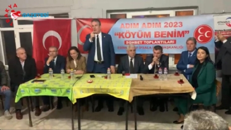 MHP “Adım adım 2023; ‘Köyüm Benim” Programını Gerçekleştirdi.