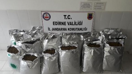 1 milyon 107 bin liralık esrar ele geçirildi