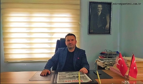 Edirne Gazetesinin Yeni Sahibi Mehmet Şenol Oldu.