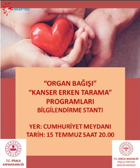 İpsala’da Organ Bağışına İlgi Artıyor.