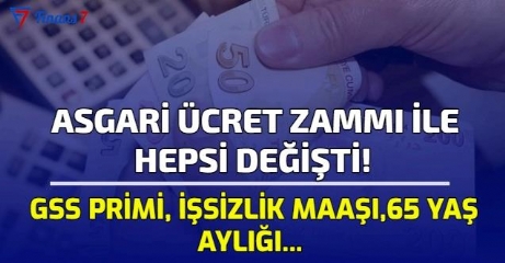 Asgari Ücret Zammıyla Hepsi Değişti