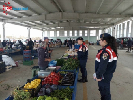 Paşaköy’de Pazarcı Esnafına KADES Uygulaması Anlatıldı