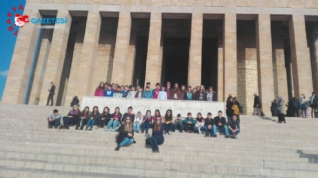 Anıtkabir’i Ziyaret Ettiler.