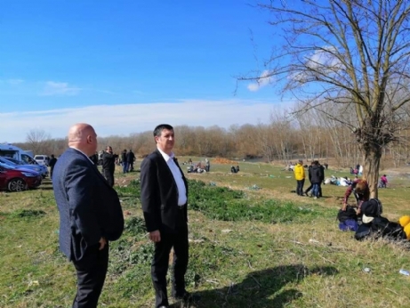 Pekcanlı ve Gaytancıoğlu, mülteciler hakkında bilgi aldı