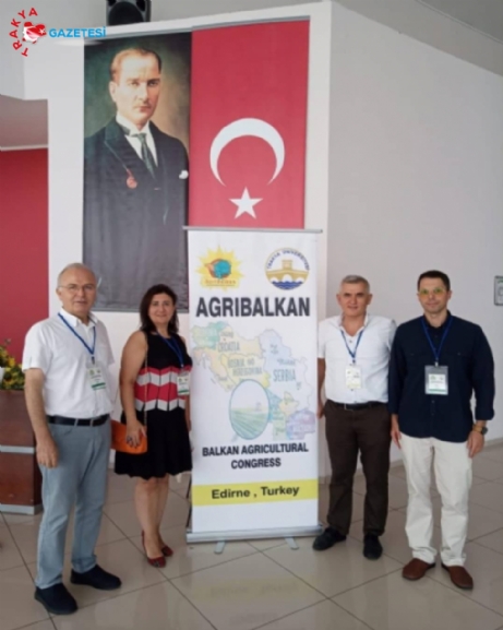 Öğretim Üyeleri Edirne'de AGBİOL ve AGRİBALKAN Kongrelerine Katıldı